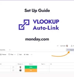 Auto-link monday.com boards and columns