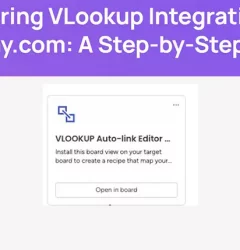 Mastering VLookup Integrations in Monday.com: A Step-by-Step Guide