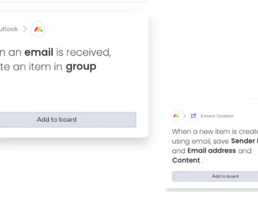 Integrating Extract and Outlook in Monday.com