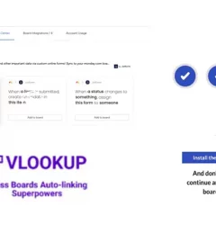 VLOOKUP for monday.com guides Automatically connect columns with Jotform and VLookup