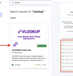 how to install vlookup on monday.com